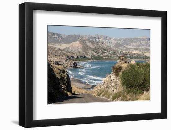 East coast of Baja California, Sea of Cortez, north of La Paz, Mexico, North America-Tony Waltham-Framed Photographic Print