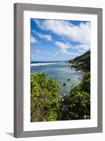 East Coast of Tutuila Island, American Samoa, South Pacific-Michael Runkel-Framed Photographic Print