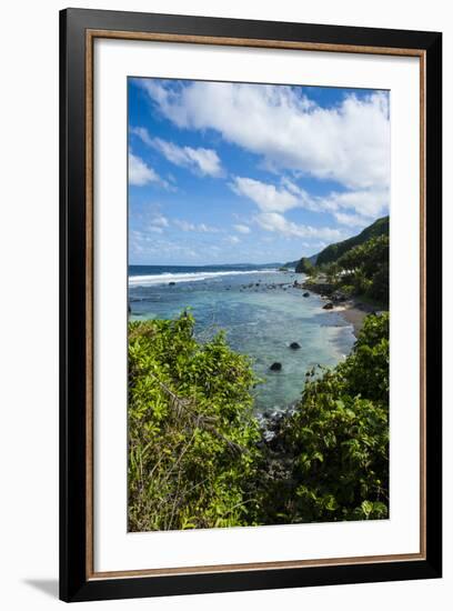 East Coast of Tutuila Island, American Samoa, South Pacific-Michael Runkel-Framed Photographic Print