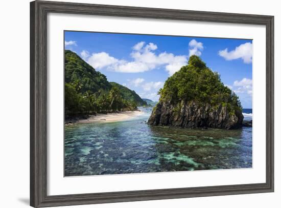 East Coast of Tutuila Island, American Samoa, South Pacific-Michael Runkel-Framed Photographic Print