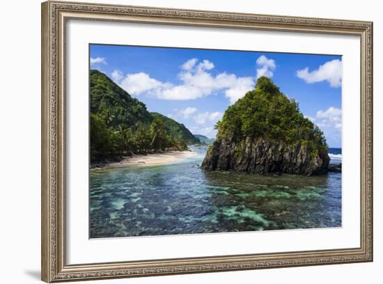 East Coast of Tutuila Island, American Samoa, South Pacific-Michael Runkel-Framed Photographic Print