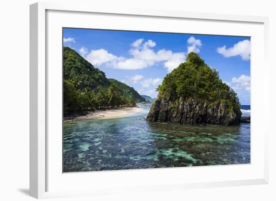 East Coast of Tutuila Island, American Samoa, South Pacific-Michael Runkel-Framed Photographic Print