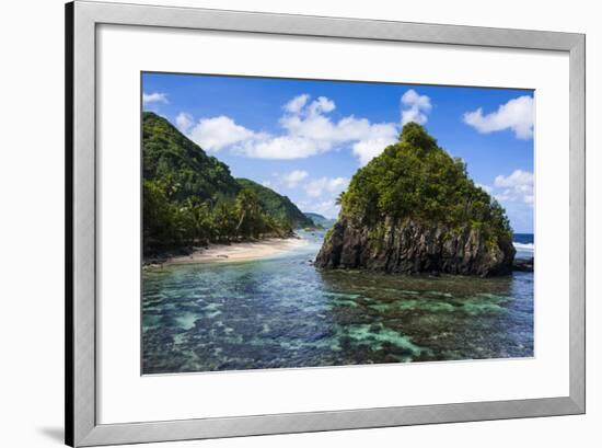 East Coast of Tutuila Island, American Samoa, South Pacific-Michael Runkel-Framed Photographic Print