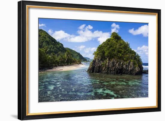 East Coast of Tutuila Island, American Samoa, South Pacific-Michael Runkel-Framed Photographic Print