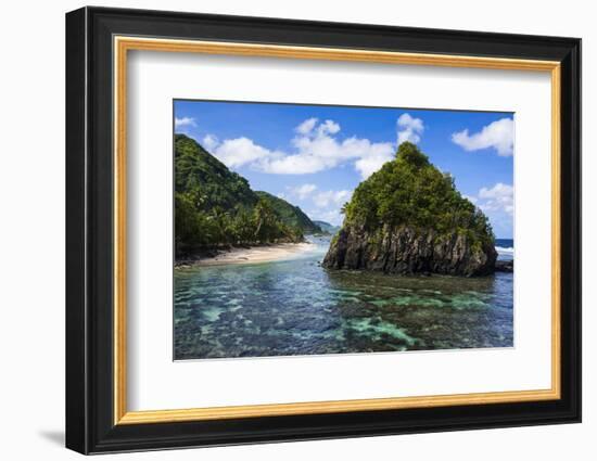 East Coast of Tutuila Island, American Samoa, South Pacific-Michael Runkel-Framed Photographic Print