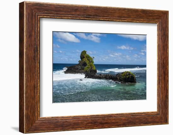 East Coast of Tutuila Island, American Samoa, South Pacific-Michael Runkel-Framed Photographic Print