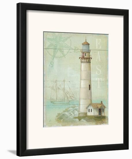East Coastal Light-Daphne Brissonnet-Framed Art Print