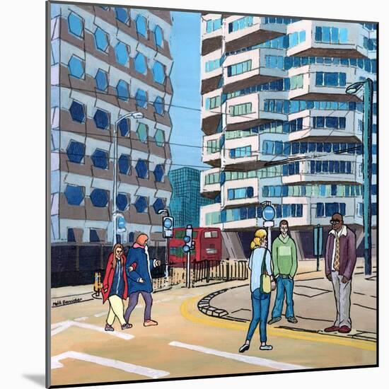 East Croydon, 2016-Matt Bannister-Mounted Giclee Print