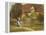 East End Farm, Moss Lane, Pinner-Helen Allingham-Framed Premier Image Canvas