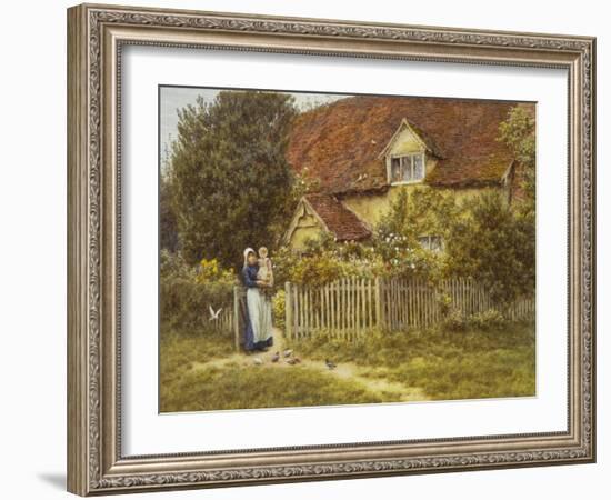 East End Farm, Moss Lane, Pinner-Helen Allingham-Framed Giclee Print