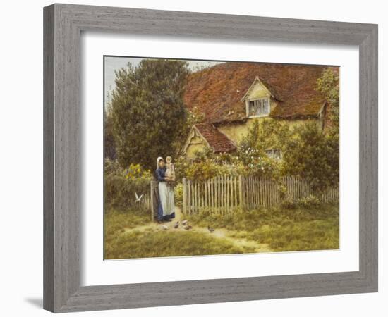 East End Farm, Moss Lane, Pinner-Helen Allingham-Framed Giclee Print