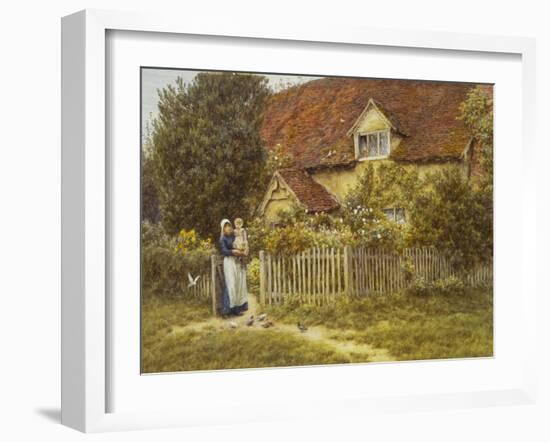 East End Farm, Moss Lane, Pinner-Helen Allingham-Framed Giclee Print