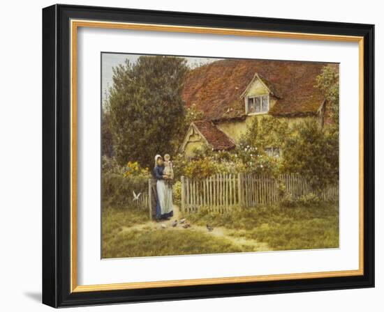 East End Farm, Moss Lane, Pinner-Helen Allingham-Framed Giclee Print