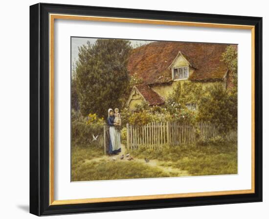 East End Farm, Moss Lane, Pinner-Helen Allingham-Framed Giclee Print