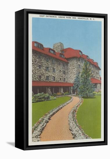 East Entrance, Grove Park Inn-null-Framed Stretched Canvas