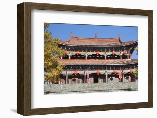 East Gate, Dali, Yunnan, China, Asia-Ian Trower-Framed Photographic Print