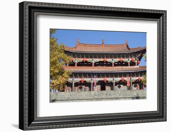 East Gate, Dali, Yunnan, China, Asia-Ian Trower-Framed Photographic Print