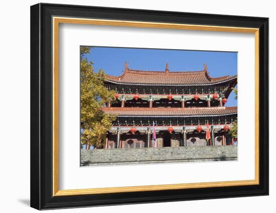 East Gate, Dali, Yunnan, China, Asia-Ian Trower-Framed Photographic Print
