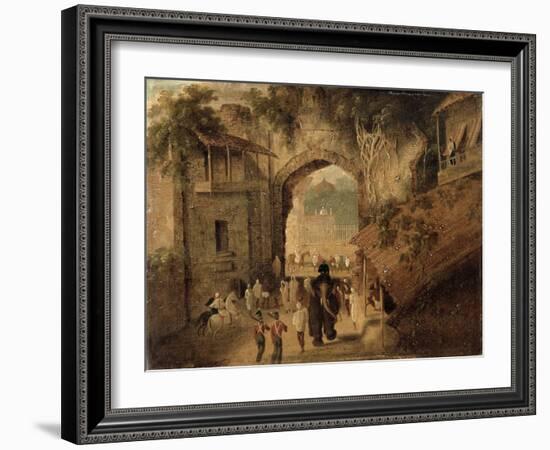 East Gateway, Patna, 1825-Charles D'oyly-Framed Giclee Print