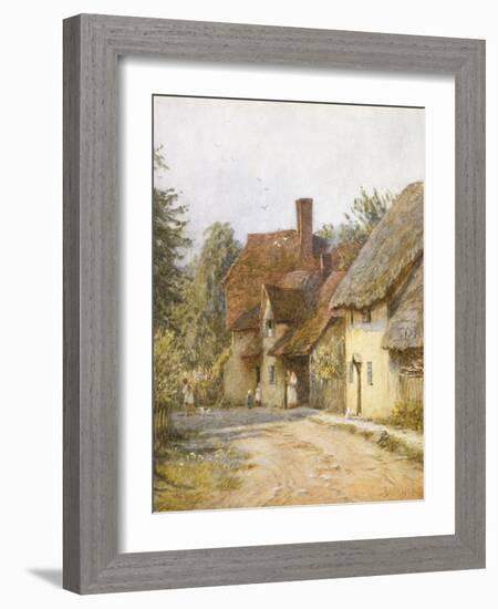 East Hagbourne, Berkshire-Helen Allingham-Framed Giclee Print