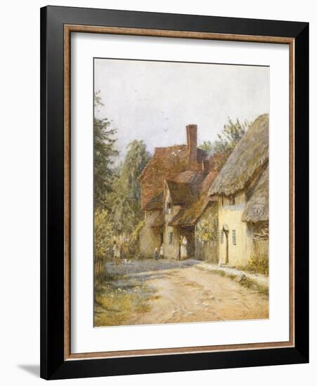 East Hagbourne, Berkshire-Helen Allingham-Framed Giclee Print