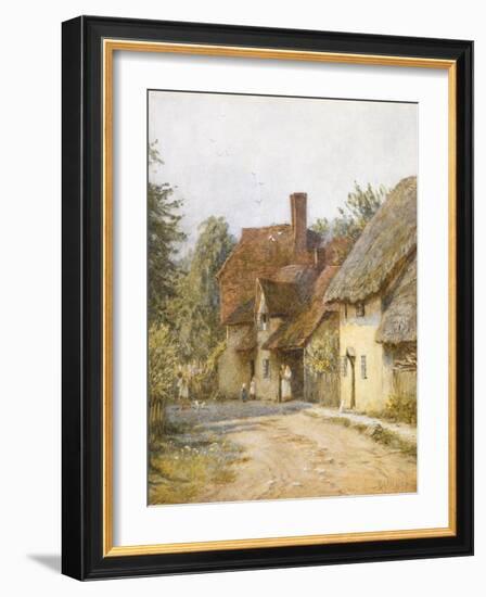 East Hagbourne, Berkshire-Helen Allingham-Framed Giclee Print