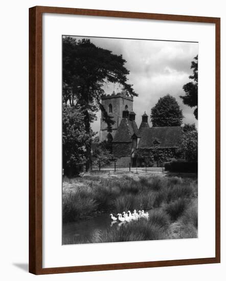 East Hagbourne Church-null-Framed Photographic Print
