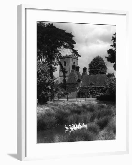 East Hagbourne Church-null-Framed Photographic Print