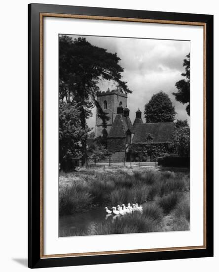 East Hagbourne Church-null-Framed Photographic Print