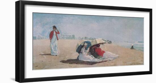 East Hampton, Long Island, 1874-Winslow Homer-Framed Art Print