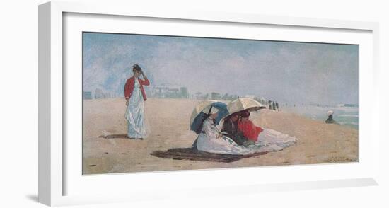 East Hampton, Long Island, 1874-Winslow Homer-Framed Art Print