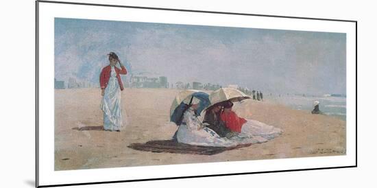 East Hampton, Long Island, 1874-Winslow Homer-Mounted Art Print