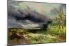 East Hampton, Long Island, Sand Dunes, 1892-Thomas Moran-Mounted Giclee Print