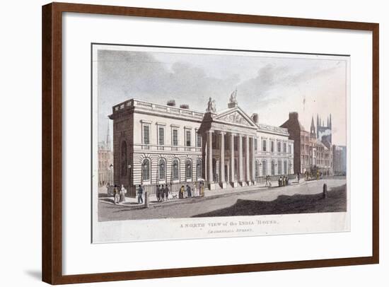 East India House, London, 1810-null-Framed Giclee Print