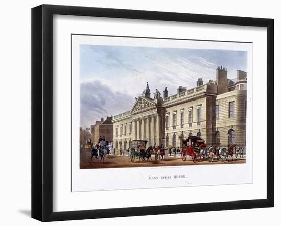 East India House, London, 1836-Joseph Constantine Stadler-Framed Giclee Print