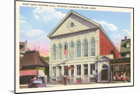 East India Marine Hall, Peabody Museum, Salem, Mass.-null-Mounted Art Print