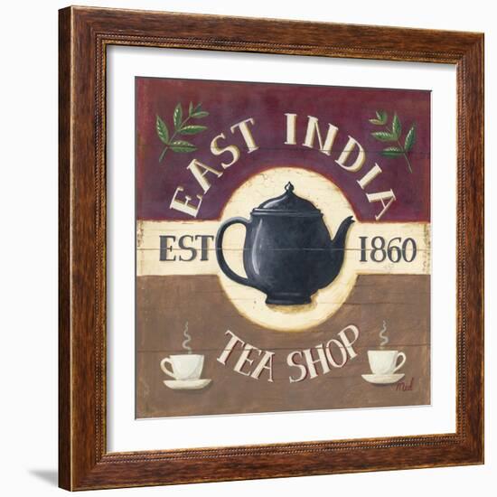 East India Tea Shop-Mid Gordon-Framed Art Print