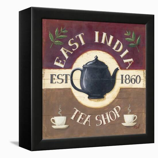 East India Tea Shop-Mid Gordon-Framed Stretched Canvas