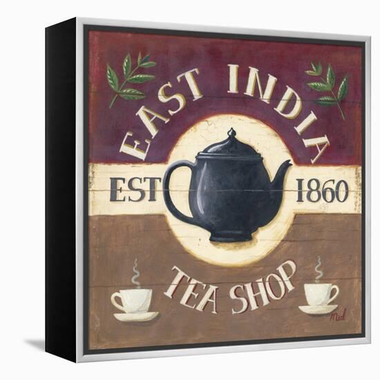 East India Tea Shop-Mid Gordon-Framed Stretched Canvas