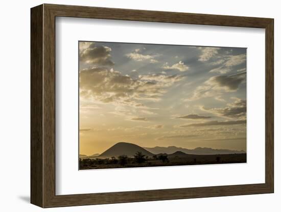 East Kenya, Chyulu Hills, Old Donyo Wuas Lodge, Mbirikani, Sunrise-Alison Jones-Framed Photographic Print