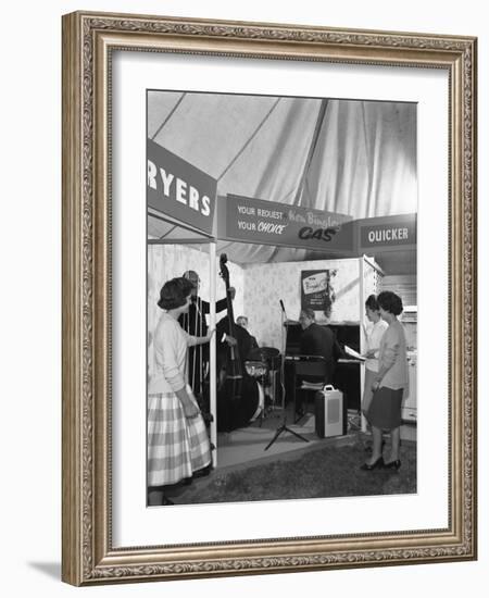 East Midlands Gas Board Promotional Roadshow, Darfield, Near Barnsley, South Yorkshire, 1961-Michael Walters-Framed Photographic Print