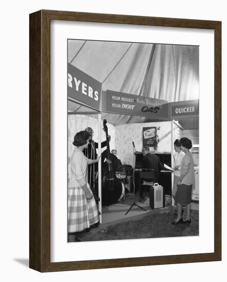 East Midlands Gas Board Promotional Roadshow, Darfield, Near Barnsley, South Yorkshire, 1961-Michael Walters-Framed Photographic Print