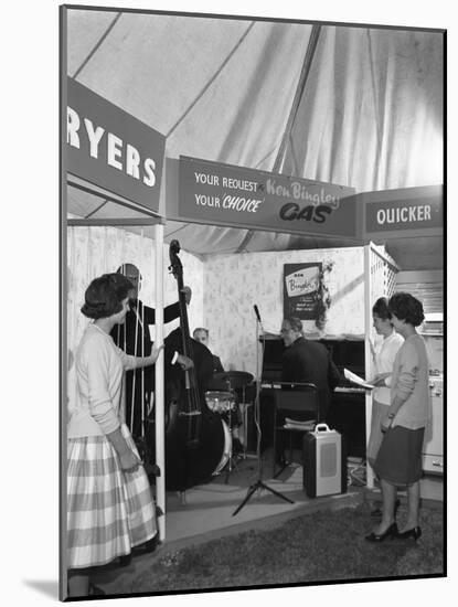 East Midlands Gas Board Promotional Roadshow, Darfield, Near Barnsley, South Yorkshire, 1961-Michael Walters-Mounted Photographic Print