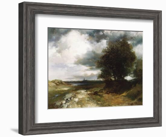 East Moriches, 1900-Thomas Moran-Framed Giclee Print