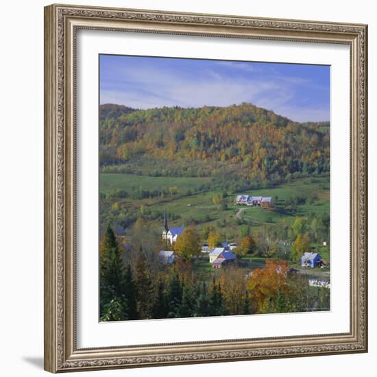 East Orange Village, Vermont, New England, USA-Roy Rainford-Framed Photographic Print