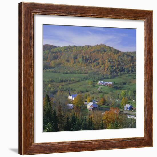 East Orange Village, Vermont, New England, USA-Roy Rainford-Framed Photographic Print