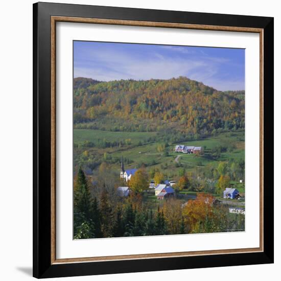 East Orange Village, Vermont, New England, USA-Roy Rainford-Framed Photographic Print