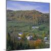 East Orange Village, Vermont, New England, USA-Roy Rainford-Mounted Photographic Print