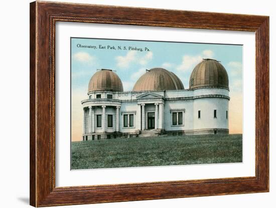 East Park Observatory, Pittsburg, Pennsylvania-null-Framed Art Print