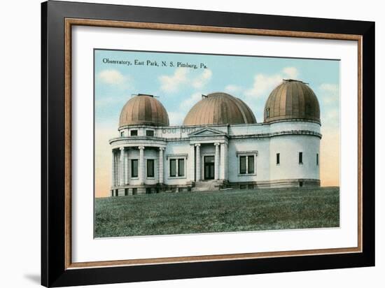 East Park Observatory, Pittsburg, Pennsylvania-null-Framed Art Print